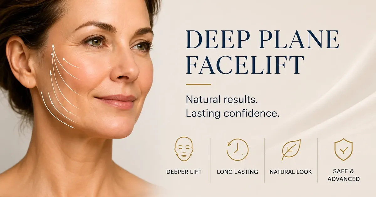 Deep plane facelift