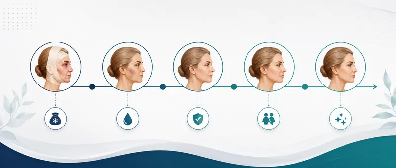 Facelift recovery — swelling timeline, scar healing and post-op care
